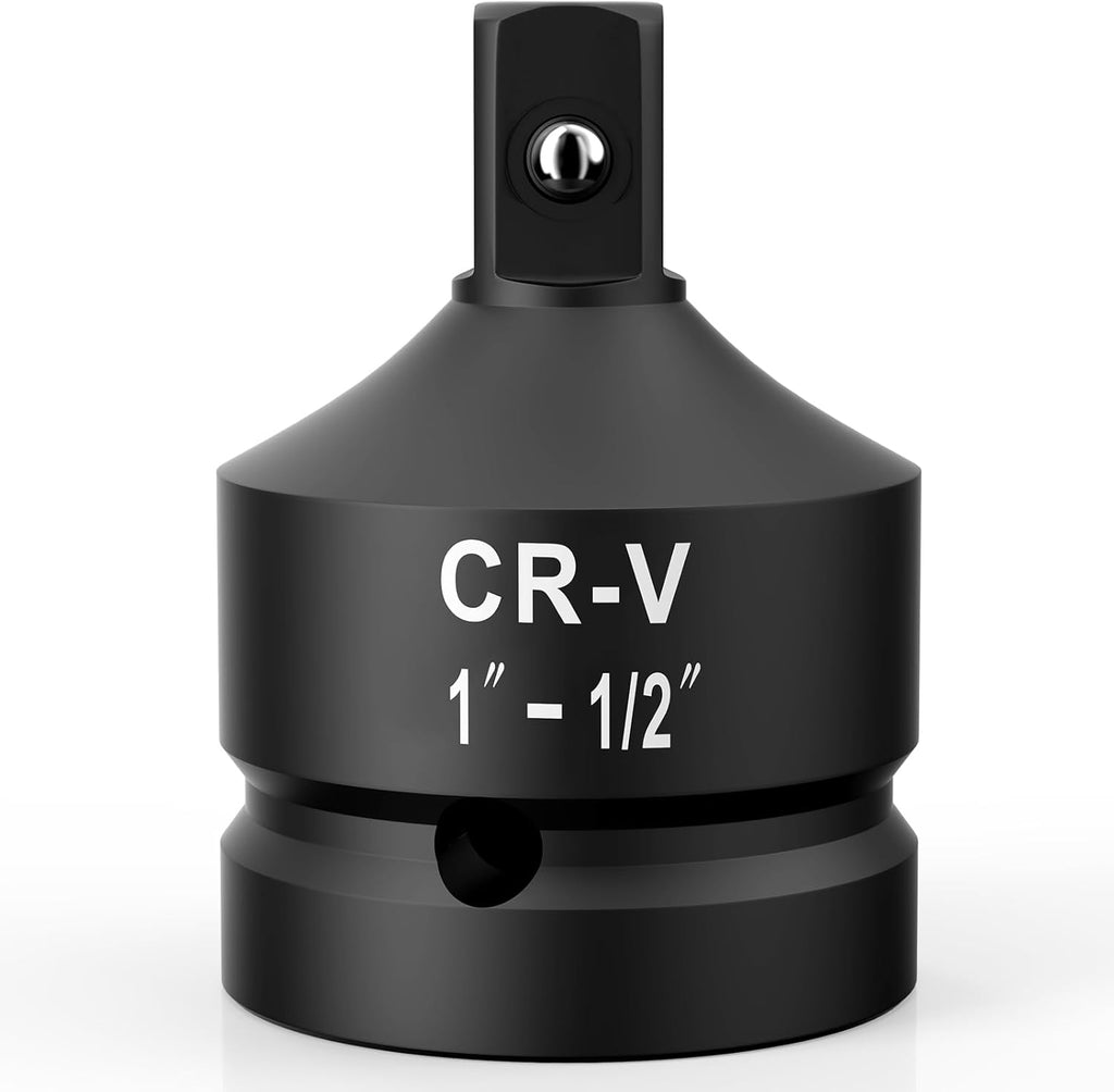 2PCS Impact Socket Adapter and Reducer Set.1/2to 3/8 & 3/8to 1/2 Impact Adapter Set Breaker Bar Wrench Conversion Kit Mechanic tools